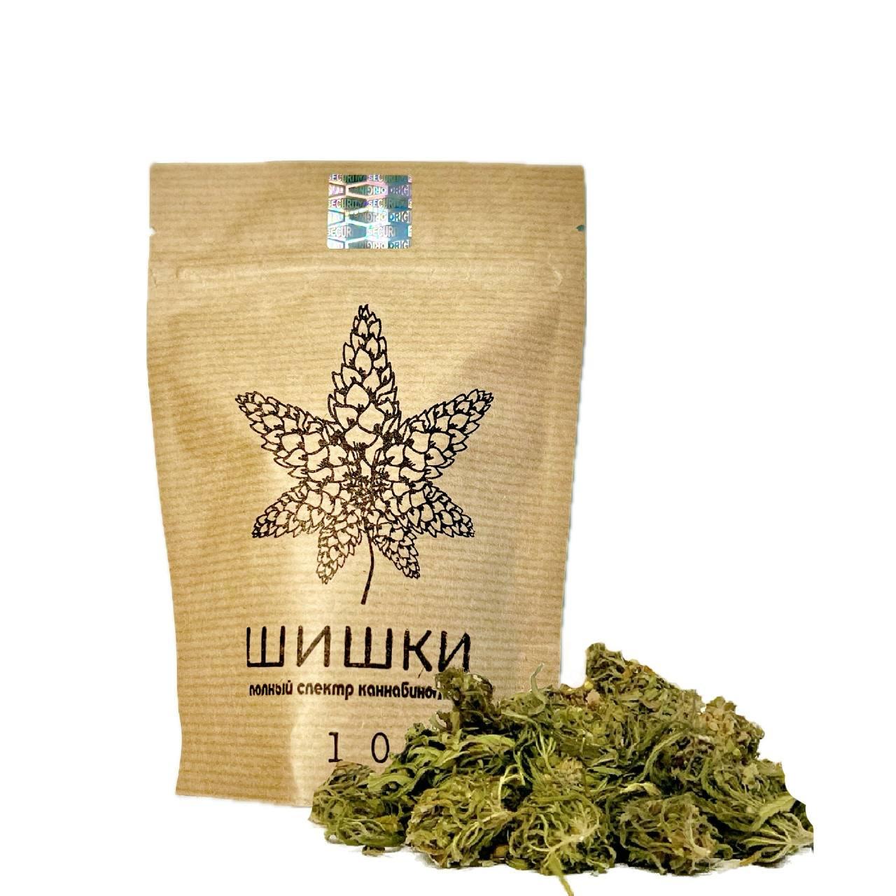 Конопляный чай, CBD чай, Отборные Шишки 10г
